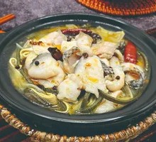 Spicy Sour Cabbage Fish Pot