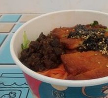 Chicken Cutlet Rice with Secret Sauce