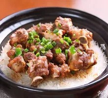 Braised Pork Ribs Claypot Rice