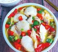 Spicy Sour Cabbage Fish Rice