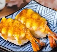 Caramel Tiger Shrimp Sushi