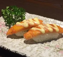Grilled Cheese Crab Leg Sushi