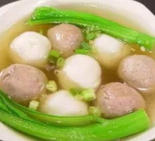 Double Meatball Soup Rice