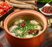 Handmade Meatball Soup