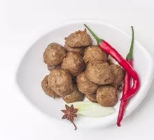 Hand-Beaten Beef Tendon Meatball Soup