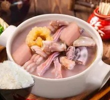 Pork Offal Lotus Root Soup Rice