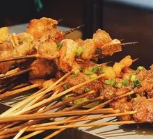 Grilled Chicken Gizzards