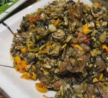 Water Spinach with Pork Belly