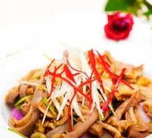 Chicken with Pig's Stomach