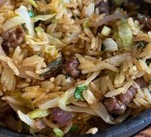 Cilantro Beef Fried Rice