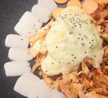 Waterfall Cheese Fried Chicken Cutlet