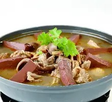 Fresh Goose Offal Porridge