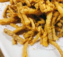 Salted Egg Fried Wood Ear Mushroom