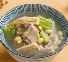Bitter Melon and Pork Rib Soup