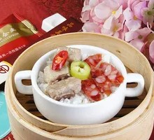 Preserved Meat and Pork Rib Rice