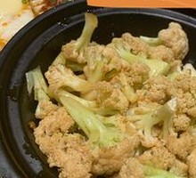 Steamed Organic Cauliflower