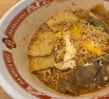Beef and Fish Cake Spicy Ramen
