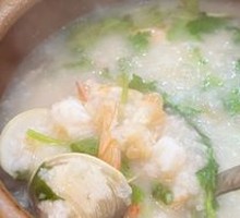 Oyster and Shrimp Rice Porridge