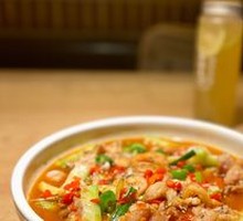 Boiling Frog with Spicy Sauce