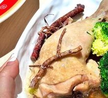 Five-Fingered桃 Gun Chicken Leg Rice Bowl