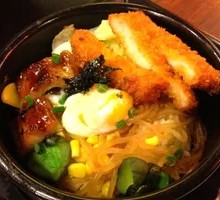 Eel Grilled Steak Rice Bowl