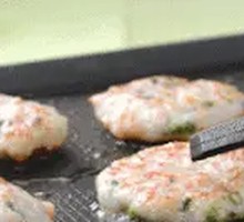 Coconut Oil Fried Fish Cake