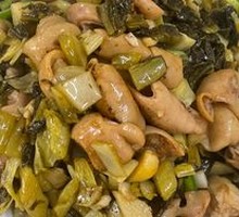 Sour Cabbage Stir-Fried Intestines