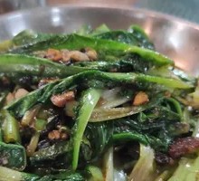 Steamed Carp with Fermented Soybeans and Pak Choi