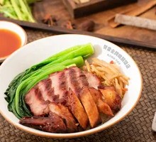 Barbecue Pork and Chicken Rice