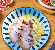 Longjiang Pig Trotter with Roast Pork