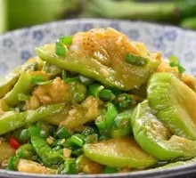 Pan-fried Eggplant with Green Pepper