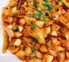 Spicy Pork Intestines Stir-fry