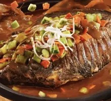 Sauce-Flavored Grilled Fish