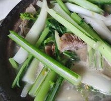 Water Winter Mustard Greens