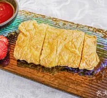 Crispy Tofu Rolls with Plum Sauce