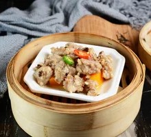 Steamed Pork Ribs with Fermented Black Beans and Garlic