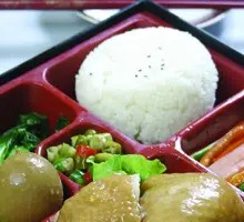 Braised Chicken Leg Rice