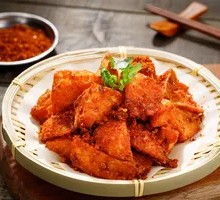 Yunnan Potatoes with Crispy Rice Cake