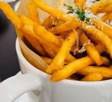Black Truffle Cheese Fries