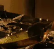 Smoked Cured Meat and Asparagus Risotto