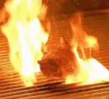 Steak and Fries with Homemade Chili Sauce