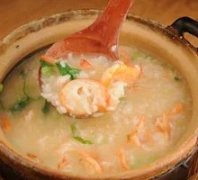 Clam and Shrimp Congee