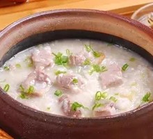 Pork Rib Clay Pot Rice Porridge