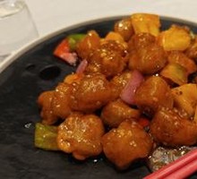 Sweet and Sour Pork with Mixed Fruits