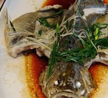 Steamed Sea Bass with Scallion Oil