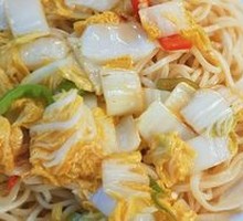 酸辣白菜盖面