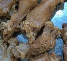 Braised Pig Trotter Tendons in Soy Sauce