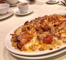 Cheese Baked Lobster Pasta