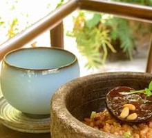 Abalone Mushroom Truffle Fried Rice