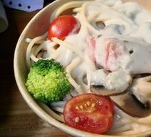 Low-Cal White Mushroom Pasta